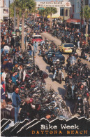 CARTE-PHOTO-BIKE WEEK-  1997-DAYTONA BEACH-animée-BIKE & BIKEURS-belle Carte - Manifestaciones