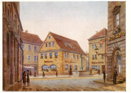 73905020 Bayreuth Sternplatz Aquarell - Bayreuth