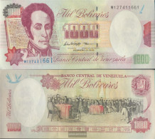 Venezuela Pick-number: 76c, 9-digits Uncirculated 1998 1.000 Bolivares - Venezuela