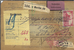 ALLEMAGNE Ca.1903: Bulletin D'Expédition CR De Berlin Pour Genève (Suisse) - Brieven En Documenten