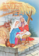 Virgen Mary Madonna Baby JESUS Christmas Religion Vintage Postcard CPSM #PBB867.A - Maagd Maria En Madonnas