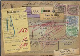 ALLEMAGNE Ca.1903: Bulletin D'Expédition CR De Berlin Pour Genève (Suisse) - Cartas & Documentos