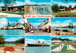 73904927 Nordenham Jugendherberge Weserstrand Midgartpier Gateteich Bahnhofstras - Nordenham