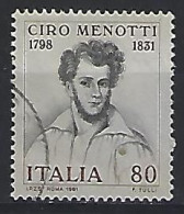 Italy 1981  Ciro Manotti  (o) Mi.1751 - 1981-90: Gebraucht