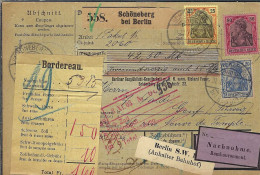 ALLEMAGNE Ca.1903: Bulletin D'Expédition CR De Schöneberg Bei Berlin Pour Genève (Suisse) - Cartas & Documentos