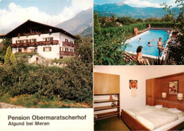 73904891 Algund Merano Suedtirol IT Pension Obermaratscherhof Pool Zimmer - Autres & Non Classés