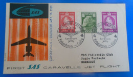 LETTRE 1er JOUR DANMARK 1959 - FDC