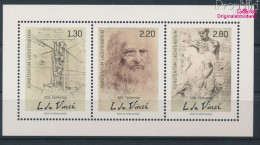 Liechtenstein Block32 (kompl.Ausg.) Postfrisch 2019 Leonardo Da Vinci (10391324 - Ungebraucht