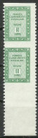 Turkey; 1960 Official Stamp 60 K. ERROR "Partially  Imperf." - Timbres De Service