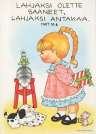 KINDER HUMOR Vintage Ansichtskarte Postkarte CPSM #PBV337.A - Humorkaarten