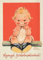 BAMBINO UMORISMO Vintage Cartolina CPSM #PBV155.A - Humorkaarten