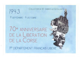 COLLECTOR - 70° Anniversaire De La Libération De La Corse -  10 Timbres à Validité Permanente (Lettre Verte)  (C 148) - Collectors