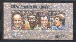 Malta 2006- FIFA World Cup Allemagne M/Sheet - 2006 – Alemania