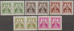 006/ Pof. SL 15,18,20,22-23, Pairs - Unused Stamps