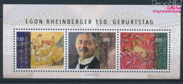 Liechtenstein Block36 (kompl.Ausg.) Postfrisch 2020 Egon Rheinberger (10391302 - Ongebruikt