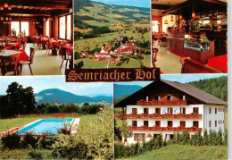 73904801 Semriach Semriacherhof Restaurant Bar Swimming Pool Luftaufnahme - Sonstige & Ohne Zuordnung