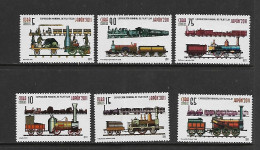 CUBA 2011 TRAINS YVERT N°4968/4973 NEUF MNH** - Treinen