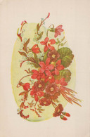 FLOWERS Vintage Postcard CPA #PKE571.A - Blumen