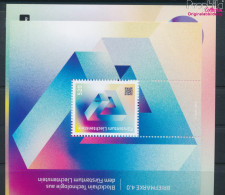 Liechtenstein Block42I (kompl.Ausg.) Postfrisch 2021 Blockchain Technologie (10391290 - Unused Stamps