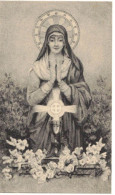 SOUVENIR PIEUX IMAGE PIEUSE CHROMO HOLY CARD SANTINI - Andachtsbilder