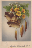 PASQUA BELL FIORI Vintage Cartolina CPA #PKE143.A - Pâques