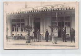 France - SAINT RÉMY DE PROVENCE (13) Grand Café Bayol - CARTE PHOTO 5 Février 1923 - Saint-Remy-de-Provence