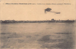 France - BREST (29) Fête D'Aviation Brestoises (Juillet 1912) Luzetti Et Son Monoplan - Ed. A. Quéinnec 1 - Brest