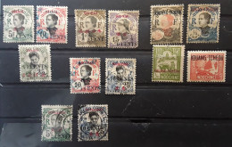 HOI HAO,KOUANG TCHEOU, MONG TSEU, PAK HOI ,Yunnanfou, Lot De 13 Timbres Neufs * Et Obl TB Cote 31 Euros - Collezioni