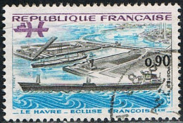 FRANCE : N° 1772 Oblitéré (Le Havre, écluse François 1er) - PRIX FIXE - - Usati