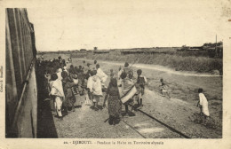 Djibouti, DJIBOUTI, During A Stop In Abyssinian Territory (1926) Postcard - Dschibuti