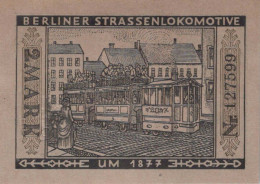 2 MARK 1922 Stadt BERLIN UNC DEUTSCHLAND Notgeld Banknote #PA202 - [11] Local Banknote Issues