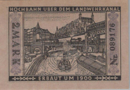 2 MARK 1922 Stadt BERLIN DEUTSCHLAND Notgeld Papiergeld Banknote #PF808 - [11] Local Banknote Issues