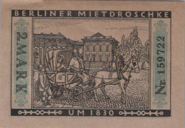 2 MARK 1922 Stadt BERLIN DEUTSCHLAND Notgeld Papiergeld Banknote #PF535 - [11] Local Banknote Issues