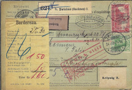ALLEMAGNE Ca.1904: Bulletin D'Expédition CR De Zwickau Pour Genève (Suisse) - Brieven En Documenten