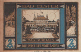 2 MARK 1922 Stadt BAD ELSTER Saxony UNC DEUTSCHLAND Notgeld Banknote #PA534 - [11] Local Banknote Issues