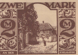 2 MARK 1921 Stadt PADERBORN Westphalia UNC DEUTSCHLAND Notgeld Banknote #PJ214 - [11] Local Banknote Issues