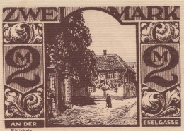 2 MARK 1921 Stadt PADERBORN Westphalia UNC DEUTSCHLAND Notgeld Banknote #PI897 - [11] Local Banknote Issues