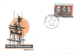 MOZAMBIQUE 1980  MAY 1st INTERNATIONAL WORKER'S DAY  FDC - Mozambico