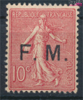 Frankreich MP4 (kompl.Ausg.) Mit Falz 1906 Militärpostmarke (10391093 - Ungebraucht