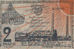 2 MARK 1921 Stadt ENNIGERLOH Westphalia UNC DEUTSCHLAND Notgeld Banknote #PB258 - Lokale Ausgaben