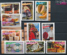 Frankreich 4313-4322 (kompl.Ausg.) Postfrisch 2007 Aspekte Der Regionen (10391087 - Unused Stamps