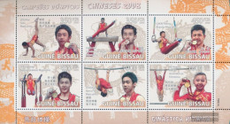 Guinea-Bissau 4023-4028 Sheetlet (complete. Issue) Unmounted Mint / Never Hinged 2009 Gymnastics - Guinée-Bissau