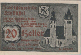 20 HELLER 1920 Stadt KITZBÜHEL Tyrol Österreich Notgeld Banknote #PD685 - [11] Emissions Locales