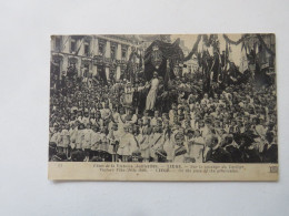 63 - Fêtes De La Victoire (Juillet 1919) - LIEGE - Sur Le Passage Du Cortège - Lüttich