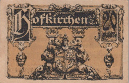 20 HELLER 1920 Stadt HOFKIRCHEN IM MÜHLKREIS Oberösterreich Österreich Notgeld Papiergeld Banknote #PG854 - [11] Emissions Locales