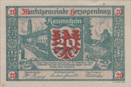 20 HELLER 1920 Stadt HERZOGENBURG Niedrigeren Österreich Notgeld #PI420 - [11] Emissions Locales