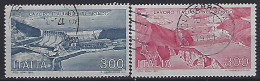 Italy 1981  Italienische Technologie Im Ausland  (o) Mi.1757-1758 - 1981-90: Gebraucht