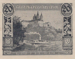 20 HELLER 1920 Stadt Federal State Of Niedrigeren Österreich Notgeld #PE211 - Lokale Ausgaben