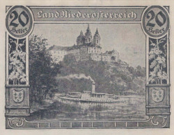 20 HELLER 1920 Stadt Federal State Of Niedrigeren Österreich Notgeld #PE203 - Lokale Ausgaben