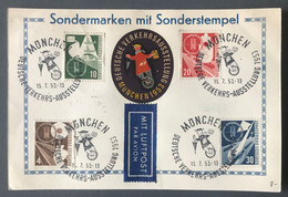 Allemagne, RFA - Carte " Sondermarken Mit Sonderstempel" 19.7.1953 - (B3930) - Storia Postale